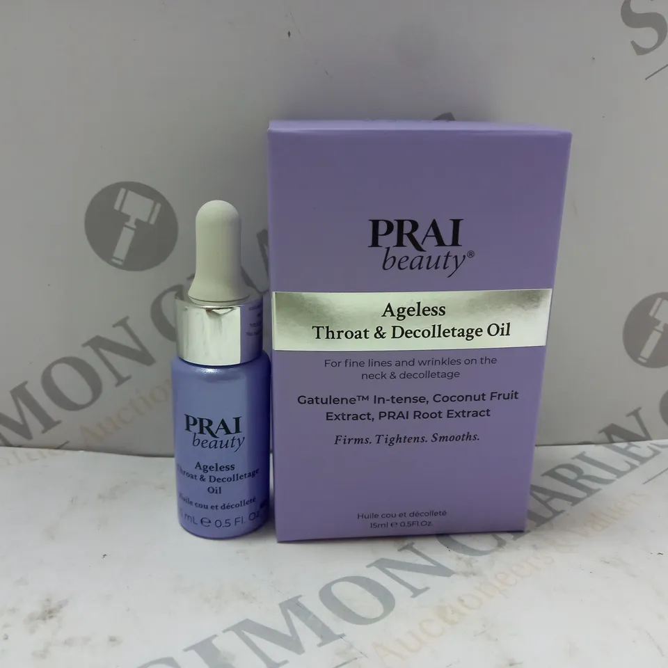 PRAI BEAUTY AGELESS THROAT & DECOLLETAGE OIL 15ML