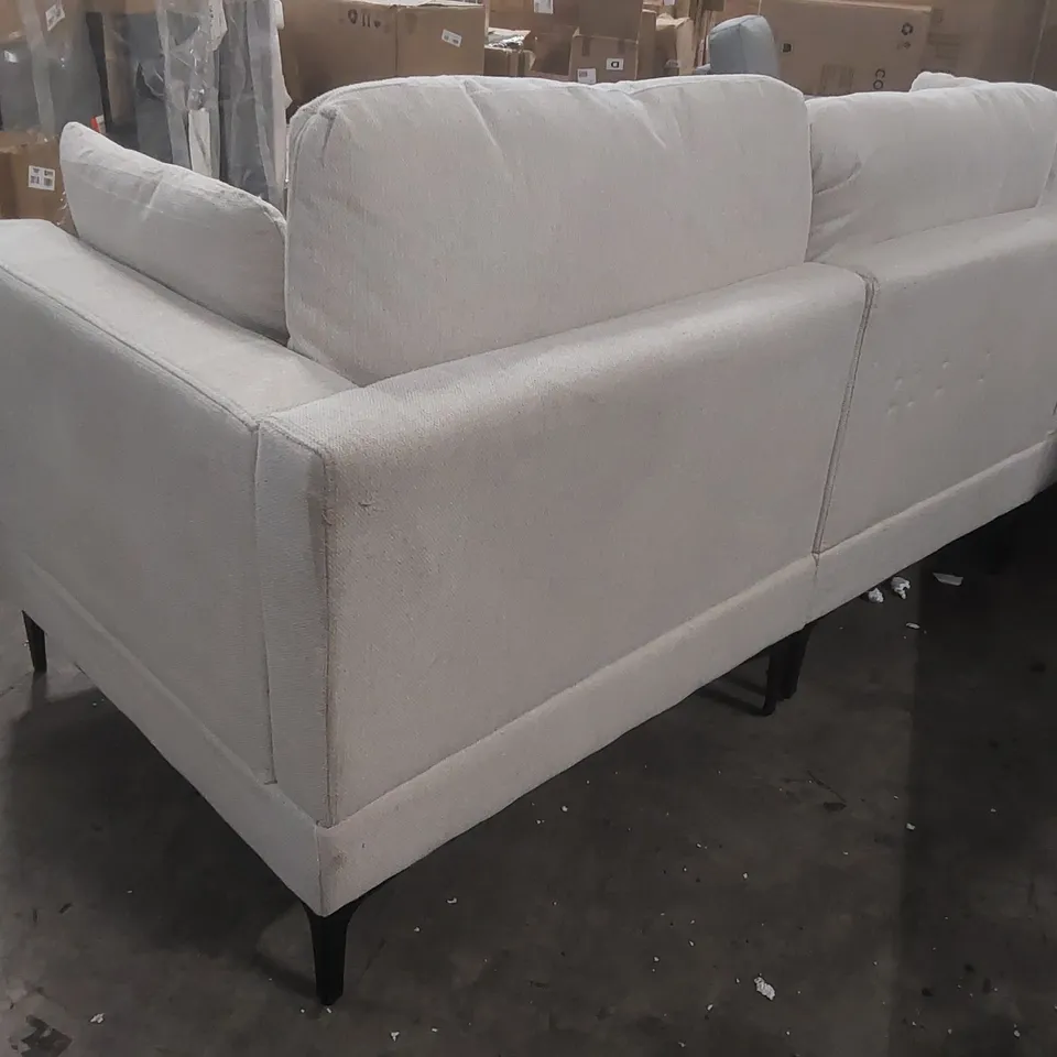 QUALITY DESIGNER DAN 71CM COTTON SQUARE ARM SOFA