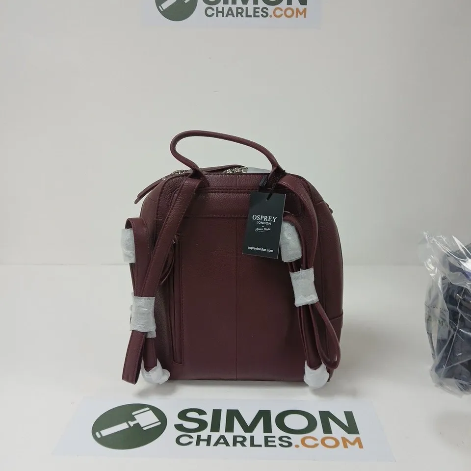 OSPREY LONDON THE OXFORD BACKPACK - MERLOT
