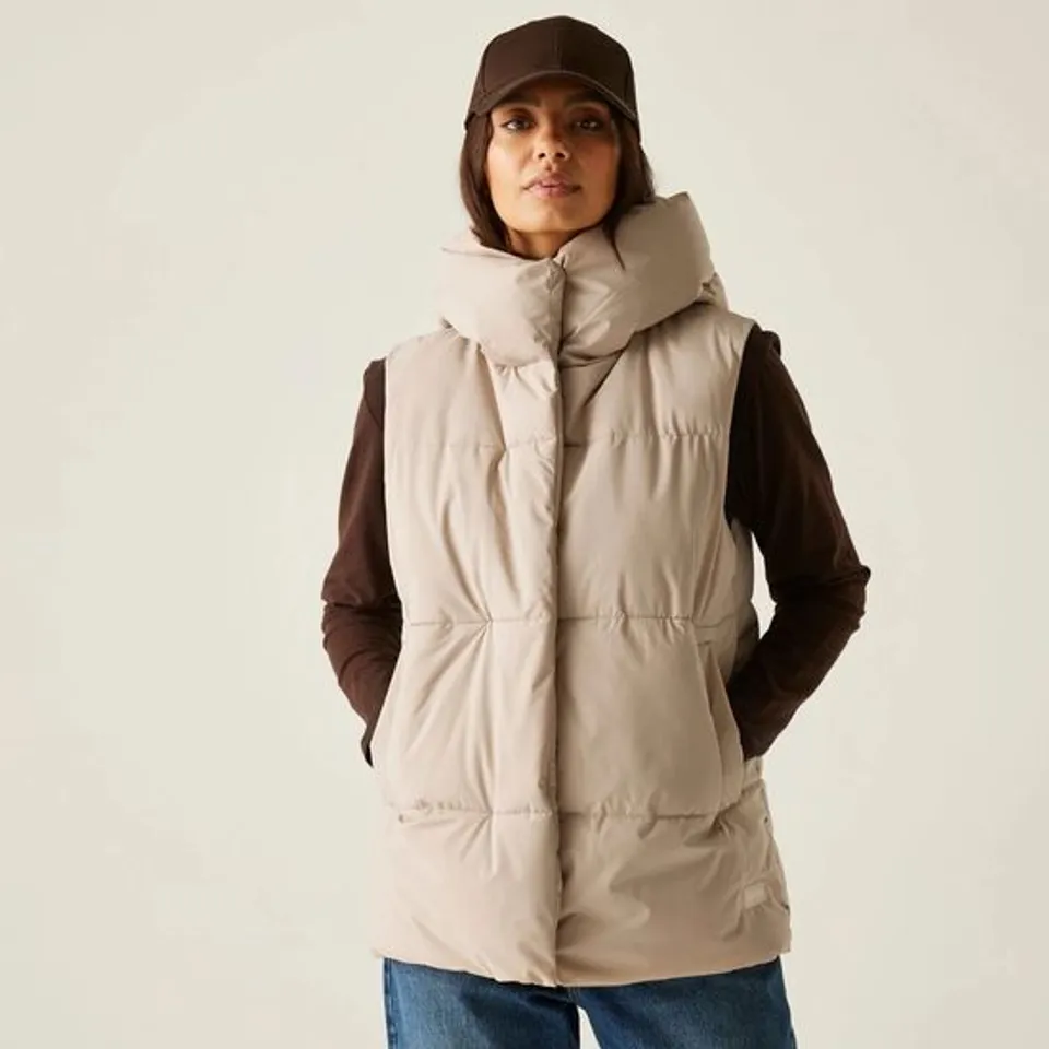 BRAND NEW REGATTA WOMEN'S KELSE GILET SOFT TAUPE SIZE 10
