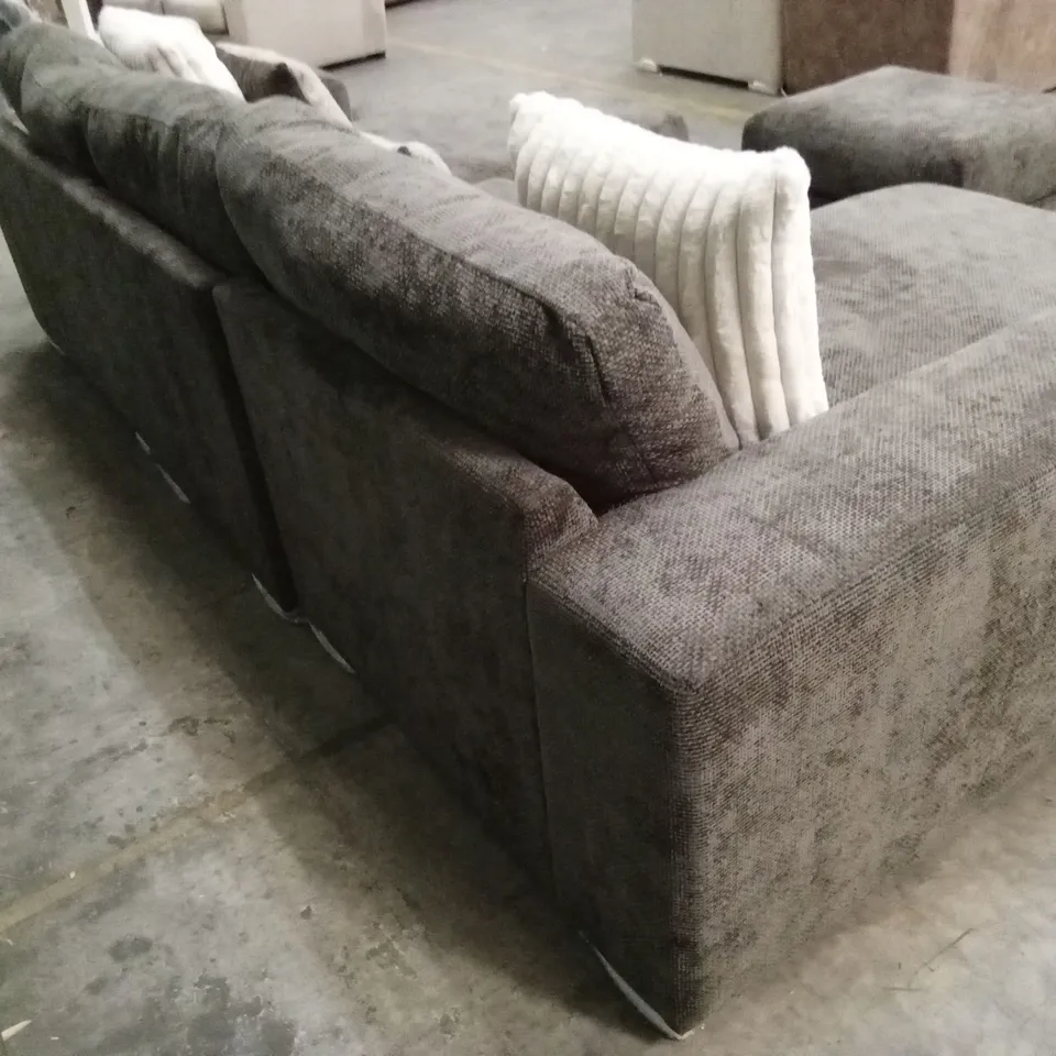 BROADGATE U-SHAPE MODULAR SOFA WITH FOOTSTOOL - MOCHA RRP £2979