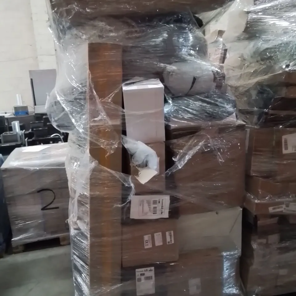 PALLET OF ASSORTED HOUSEHOLD GOODS AND PRODUCTS TO INCLUDE;DEHUMIDIFIER,CUSHION 
