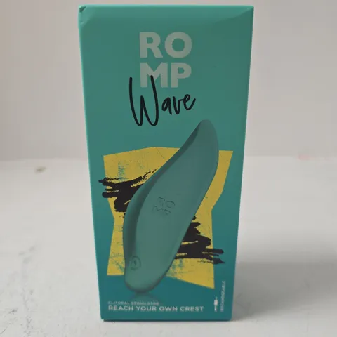 SEALED ROMP WAVE CLITORAL STIMULATOR