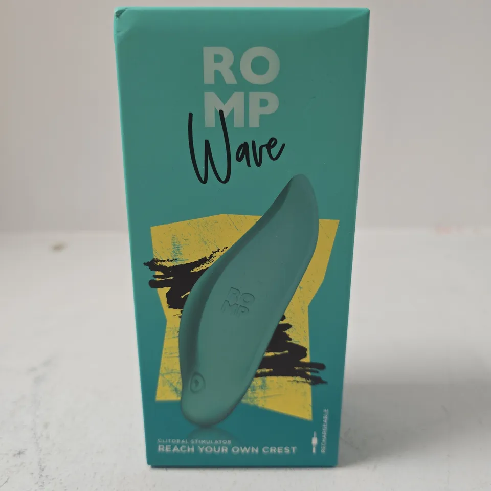 SEALED ROMP WAVE CLITORAL STIMULATOR
