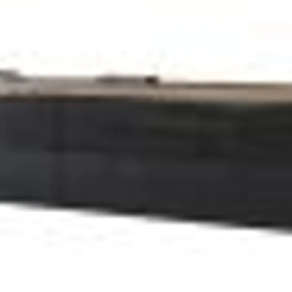 Boxed TV cabinet 180 cm for the living room, 2-door, handleless, Wotan black gloss
