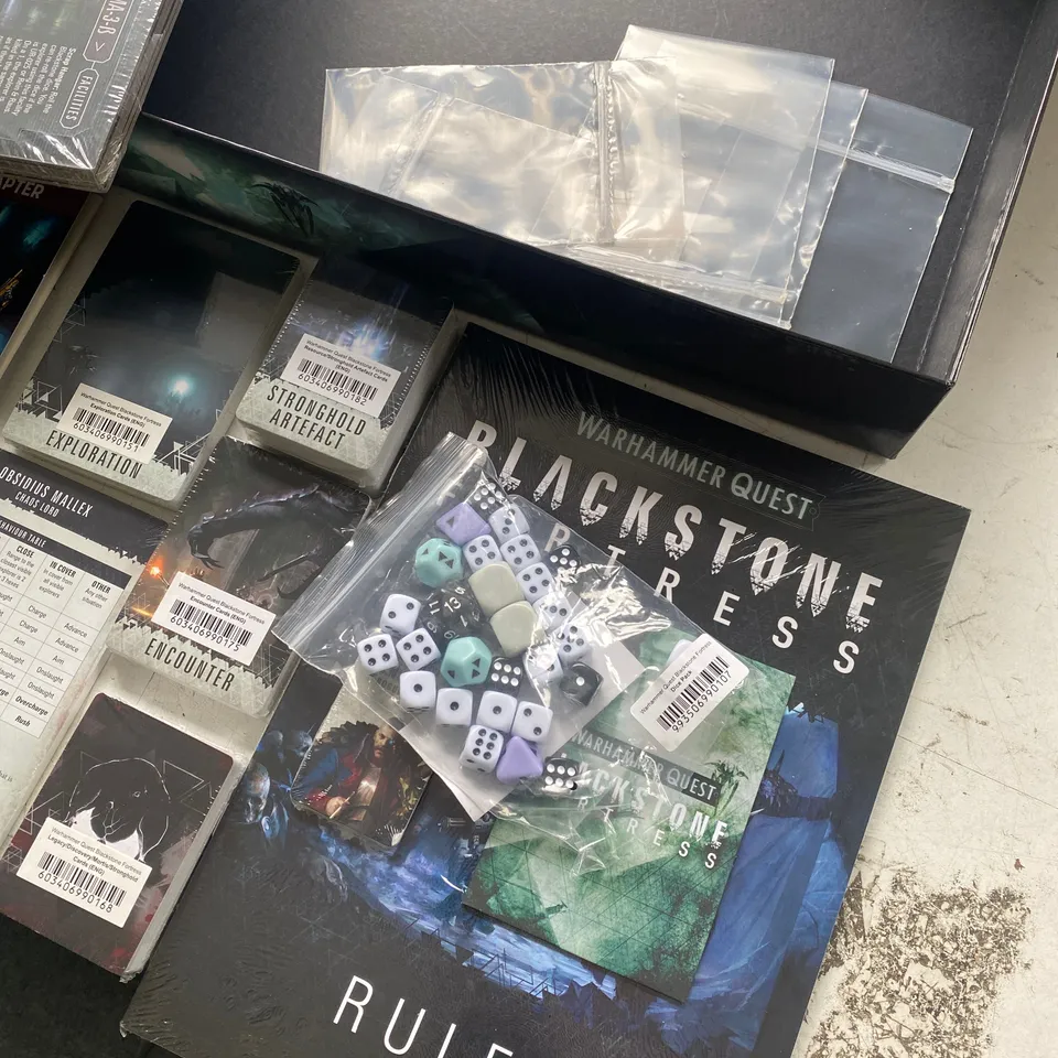 WARHAMMER QUEST - BLACKSTONE FORTRESS DARK QUESTS IN THE 41ST MILLENNIUM RPG GAME