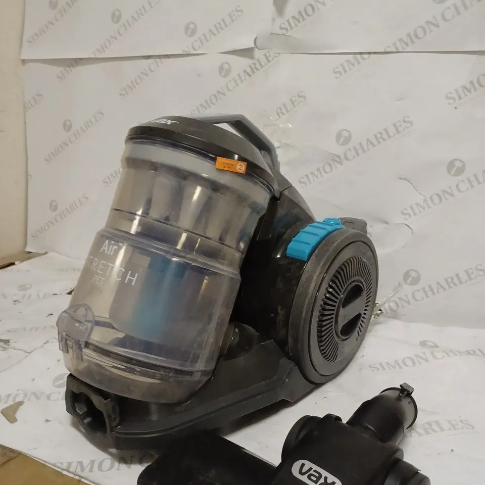 VAX CCQSASV1P1 AIR STRETCH PET VACUUM CLEANER, 1.5 LITRE, 900 W, BLUE