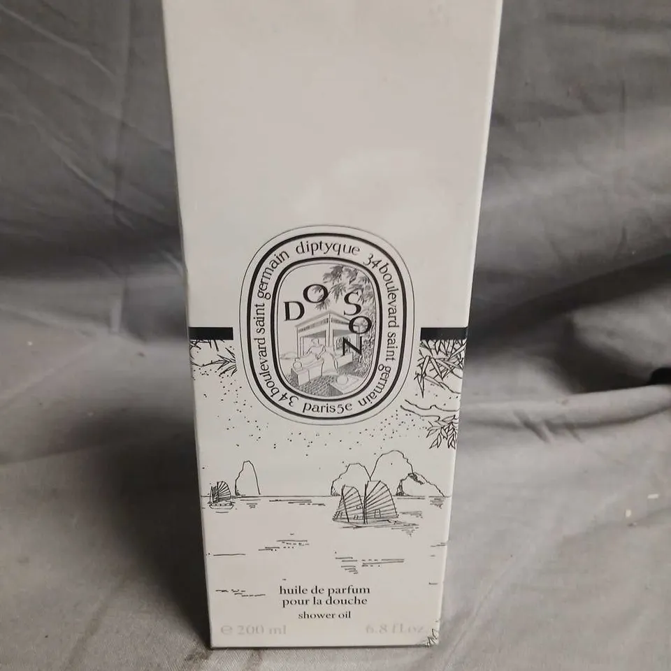 BOXED AND SEALED DIPTYQUE PARIS HUILE DE PARFUM SHOWER OIL 200ML
