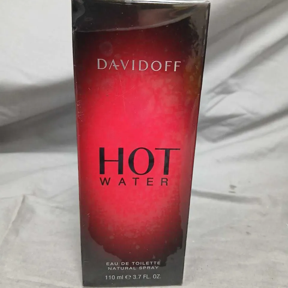 BOXED AND SEALED DAVIDOFF HOT WATER EAU DE TOILETTE 110ML