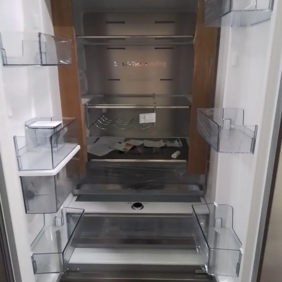 HISENSE RF632N4WIE FREESTANDING FRENCH DOOR FRIDGE FREEZER - UNPROCESSED RAW RETURN