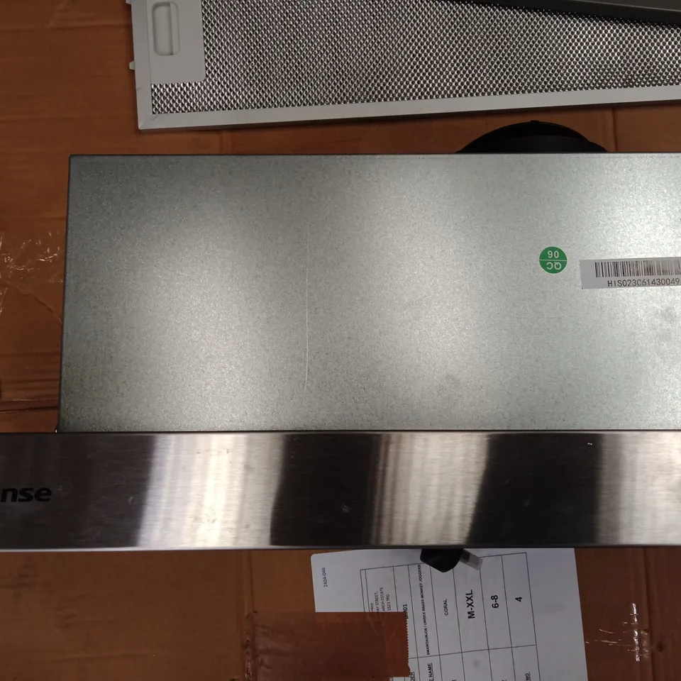 HISENSE COOKER HOOD CH6T10BXUK - UNBOXED