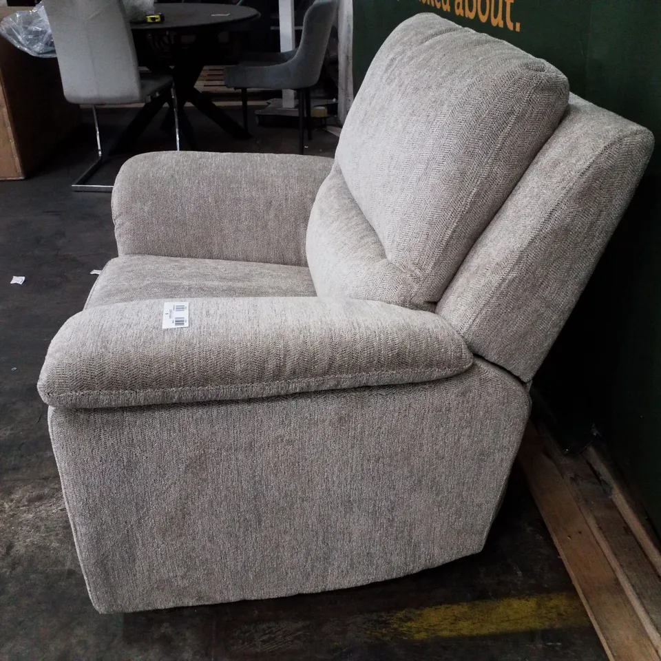 NEVADA MANUAL RECLINER ARMCHAIR - LARGO FABRIC