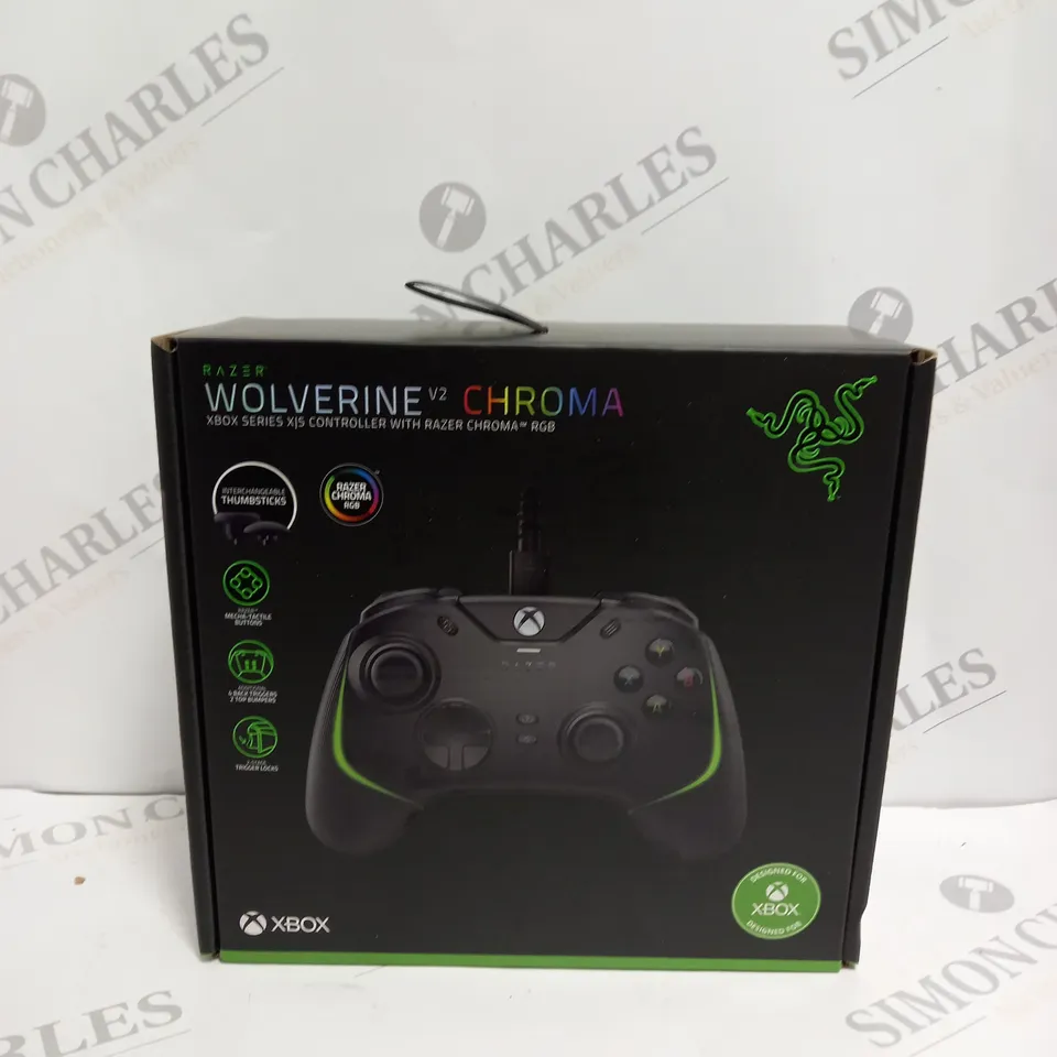 BOXED SEALED RAZER WOLVERINE CHROMA V2 XBOX SERIES X/S CONTROLLER 