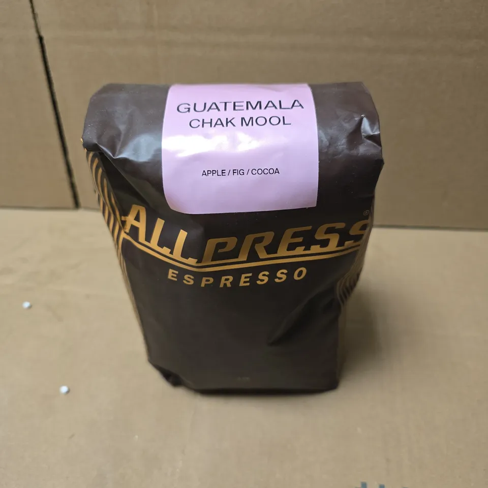 3 X ALLPRESS ESPRESSO GUATEMALA CHAK MOOL COFFEE BEANS – APPLE, FIG & COCOA - 3 X 1KG