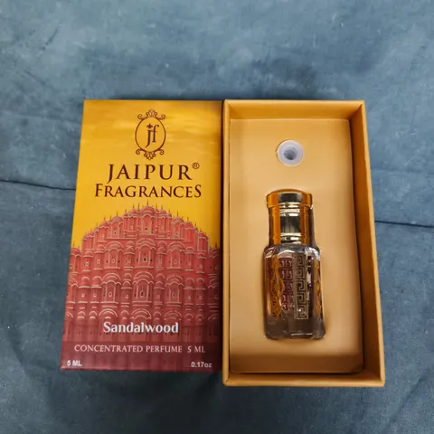 JAIPUR FRAGRANCES SANDALWOOD CONCENTRATED PERFUME 5 ML 