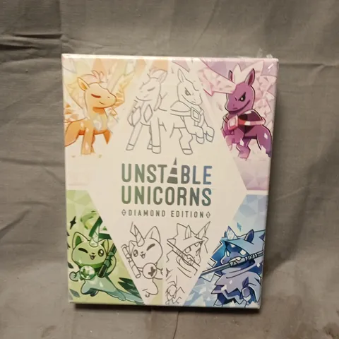 UNSTABLE UNICORNS DIAMOND EDITION – BOARD GAME (BOXED & SEALED)