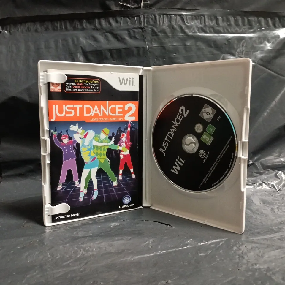 JUST DANCE 2 NINTENDO WII VIDEO GAME