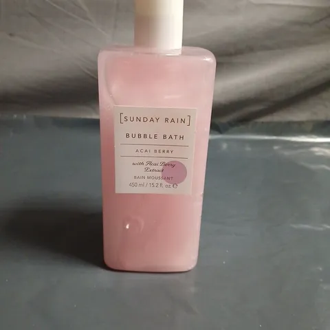 SUNDAY RAIN BUBBLE BATH – ACAI BERRY, 450 ML