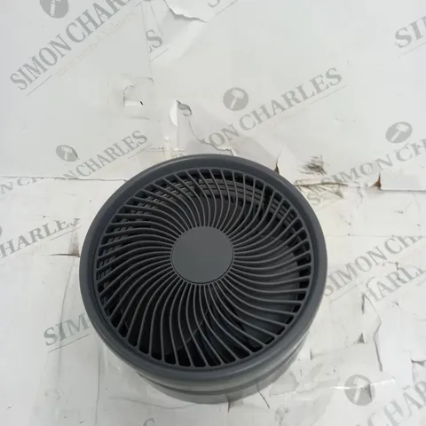 BOXED BELL & HOWELL RECHARGEABLE EXTENDABLE DESK & FLOOR FAN IN GREY