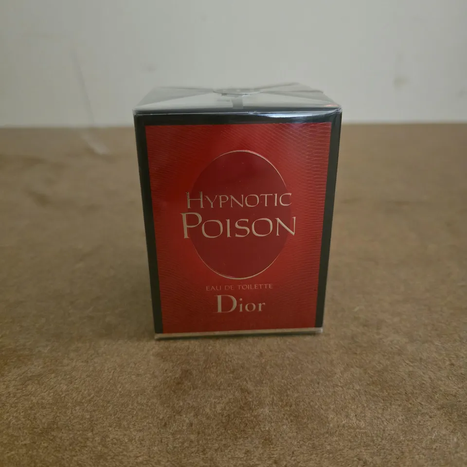BOXED AND SEALED DIOR HYPNOTIC POISON EAU DE TOILETTE SPRAY 50ML