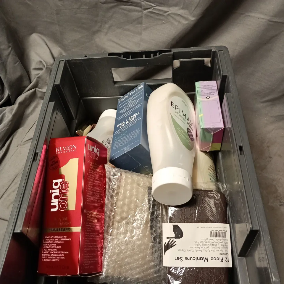 APPROXIMATELY 15 X ASSORTED COSMETIC ITEMS TO INCLUDE REVLON, EPIMAX, SAVILAND, L'OREAL ETC