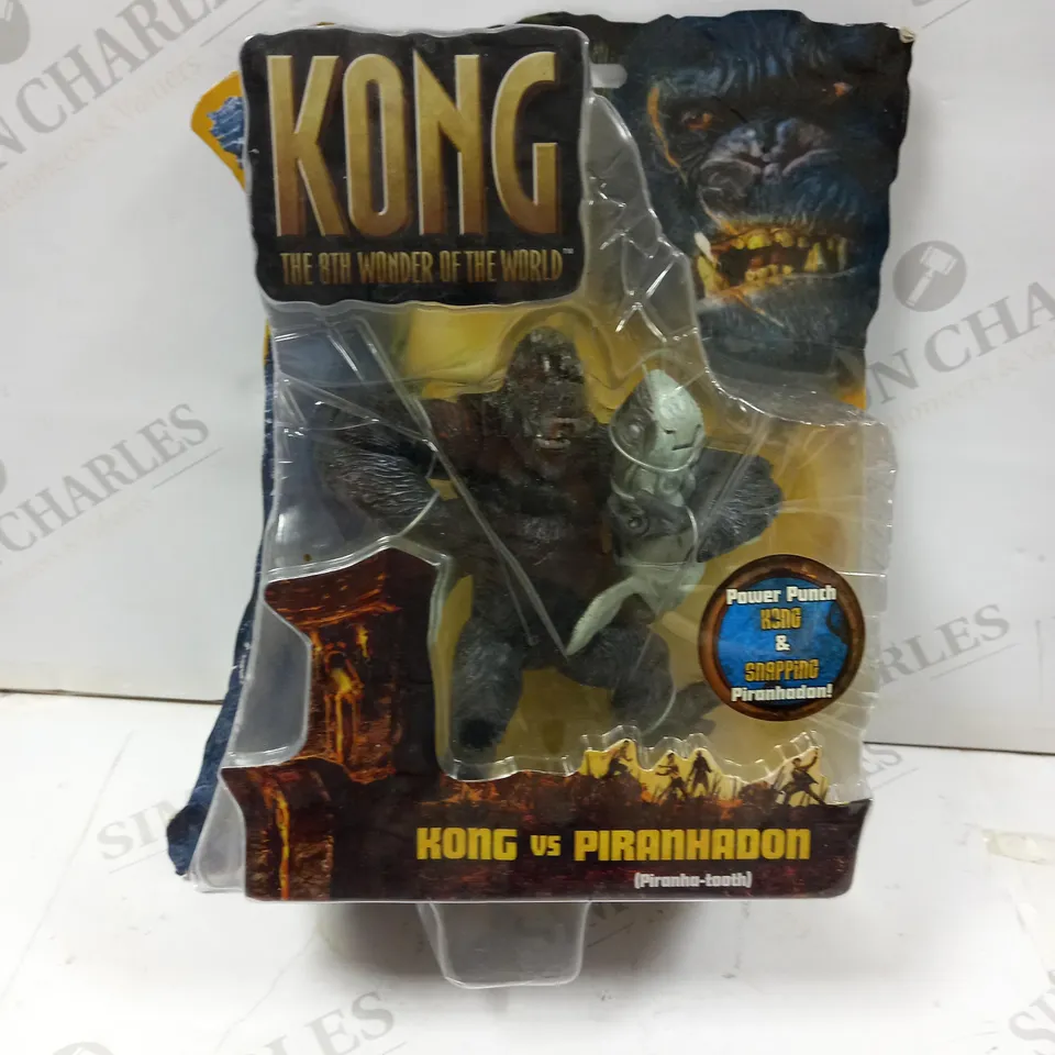 BOXED KONG THE 8TH WONDER OF THE WORLD KONG VS PIRANHADON