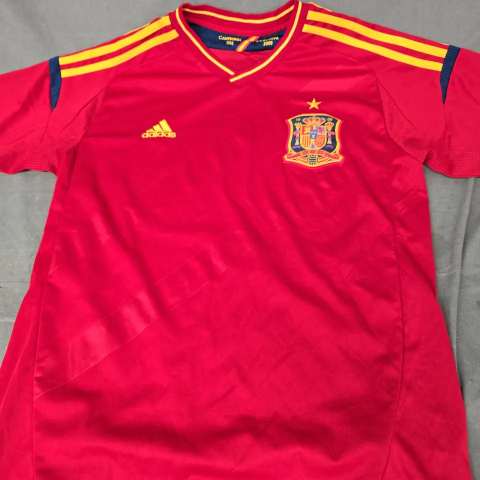 SPAIN NATIONAL TEAM FOOTBALL SHIRT – SIZE M