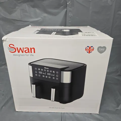 SWAN 7.6L DUAL AIR FRYER