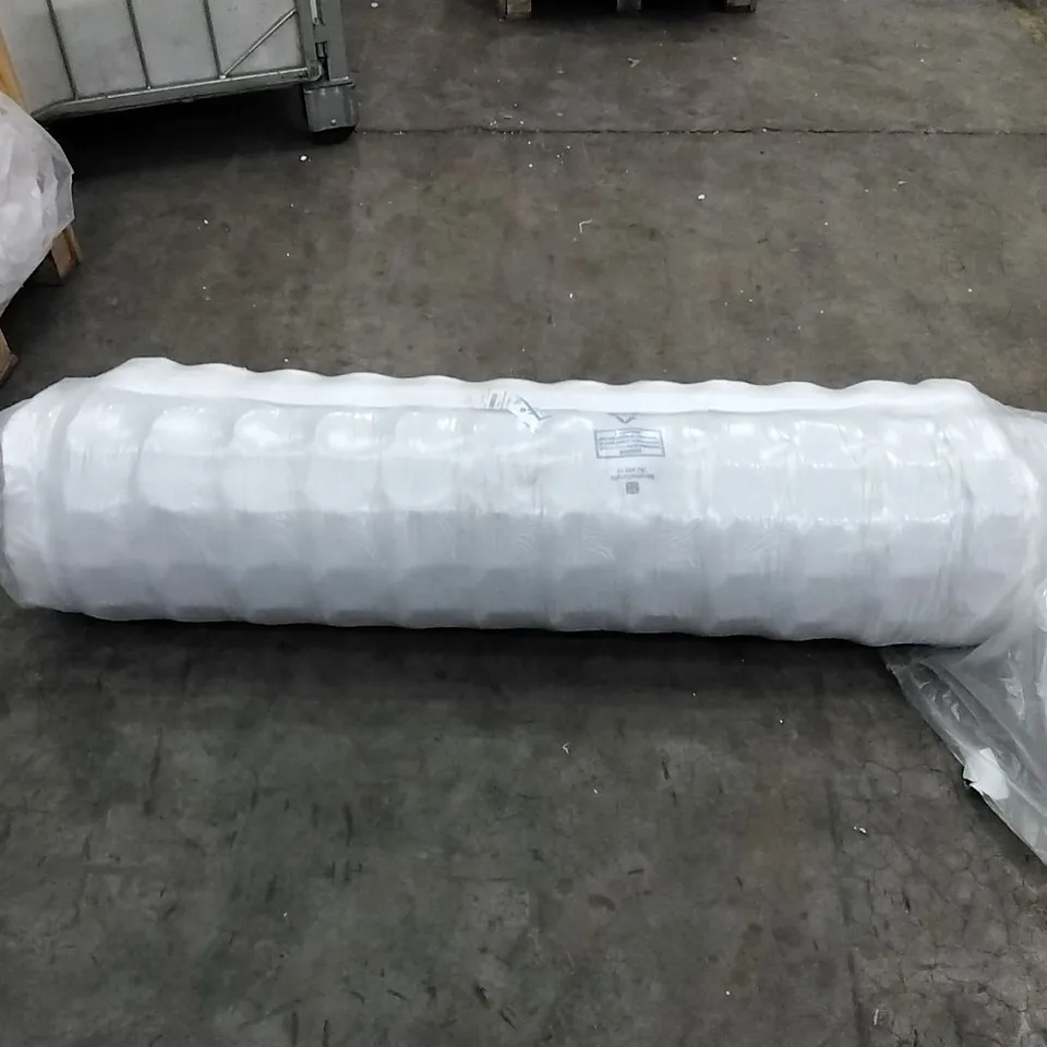 QUALITY BAGGED AND ROLLED SERENITY COMFORT COIL SPRING AND MEMORY FOAM HYBRID 135CM DOUBLE MATTRESS 
