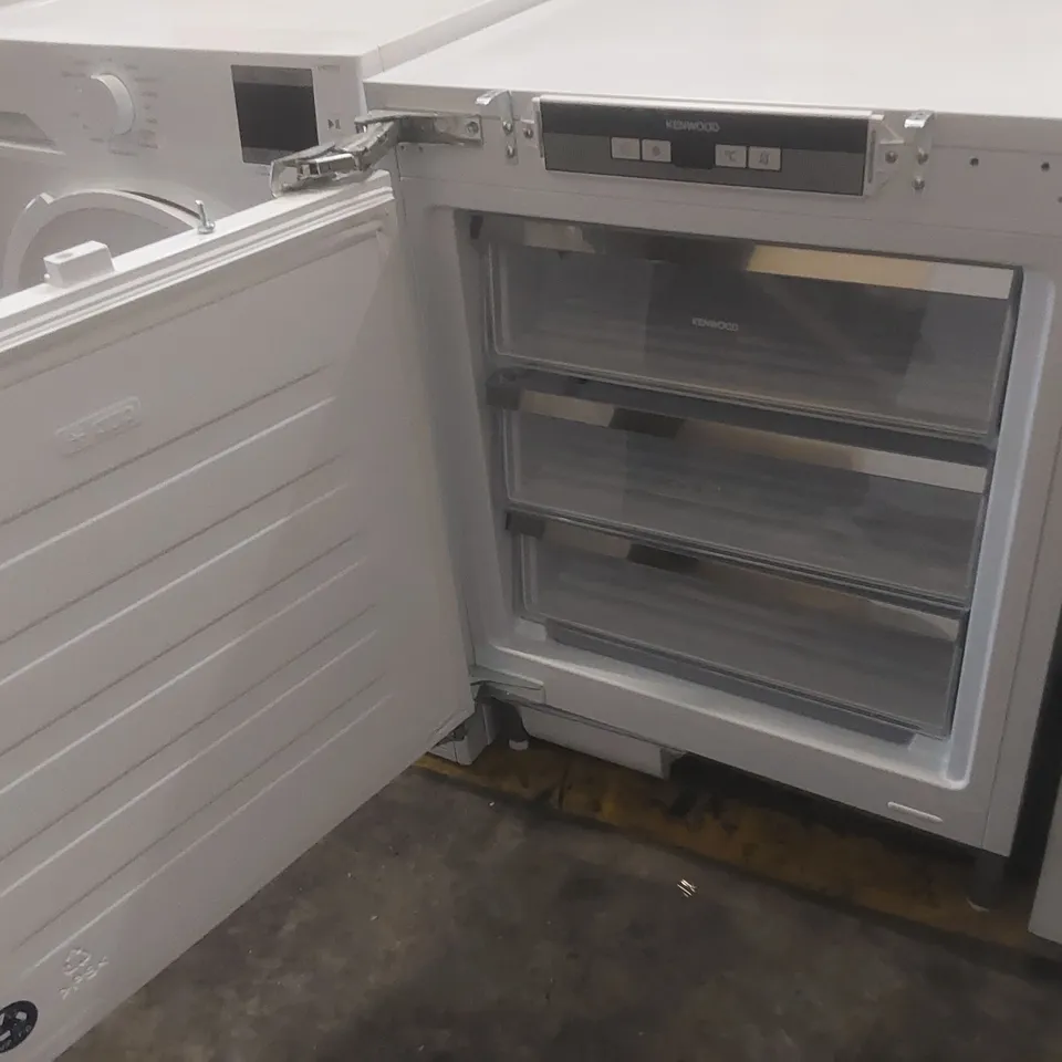 KENWOOD KIF60W23 INTEGRATED UNDERCOUNTER FREEZER - FIXED HINGE