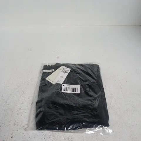 ABERCROMBIE & FITCH BLACK TOP – SIZE SMALL, SEALED IN POLYBAG
