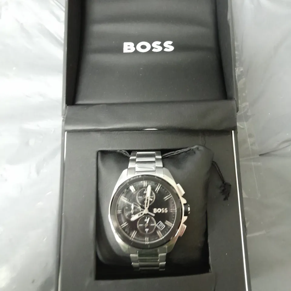 BOSS MULTI-DIAL STAINLESS STEEL WATCH 