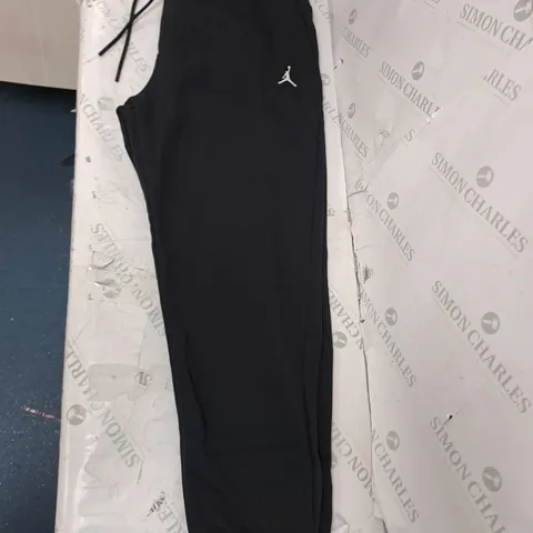 JORDAN TRACK PANTS BLACK - LARGE 