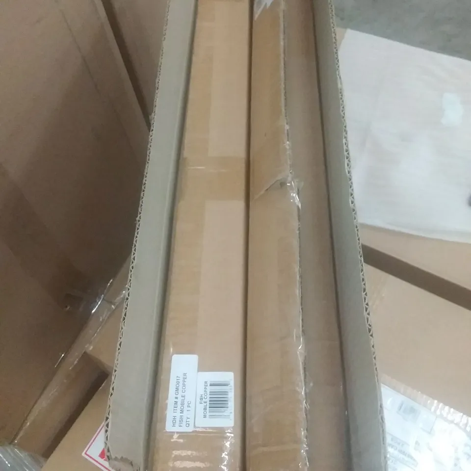 BRAND NEW BOXED x2 FISH MOBILE COPPER