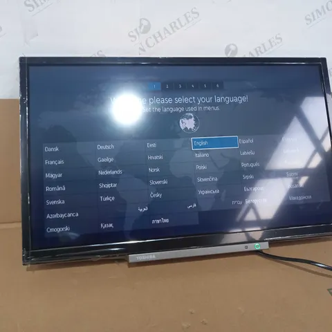 TOSHIBA 24WD3C63DB 24 INCH HD READY SMART TELEVISION
