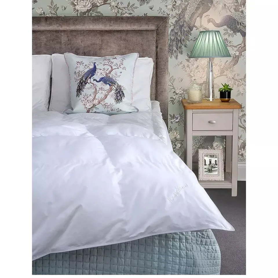 LAURA ASHLEY SOFT AS DOWN ALL SEASON 13.5 TOG DUVET - WHITE