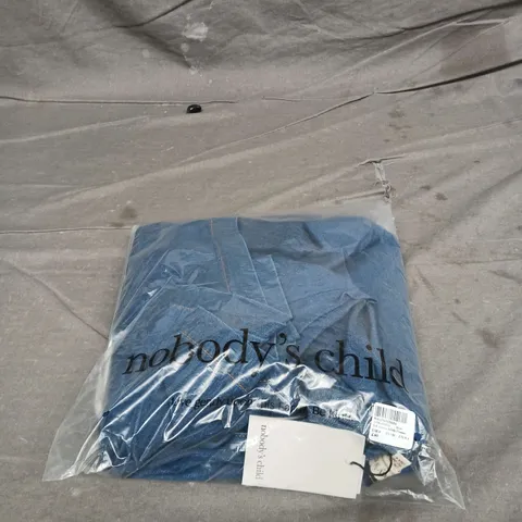 BAGGED NOBODYS CHILD LS ASTRA MIDI DRESS - SIZE 8