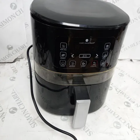 COOK'S ESSENTIALS AIR FRYER - BLACK