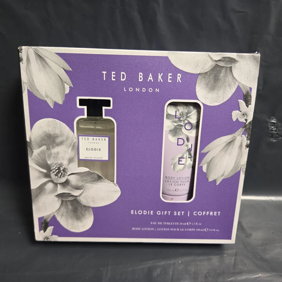 BOXED TED BAKER ELODIE 50ML EAU DE PARFUM GIFT SET