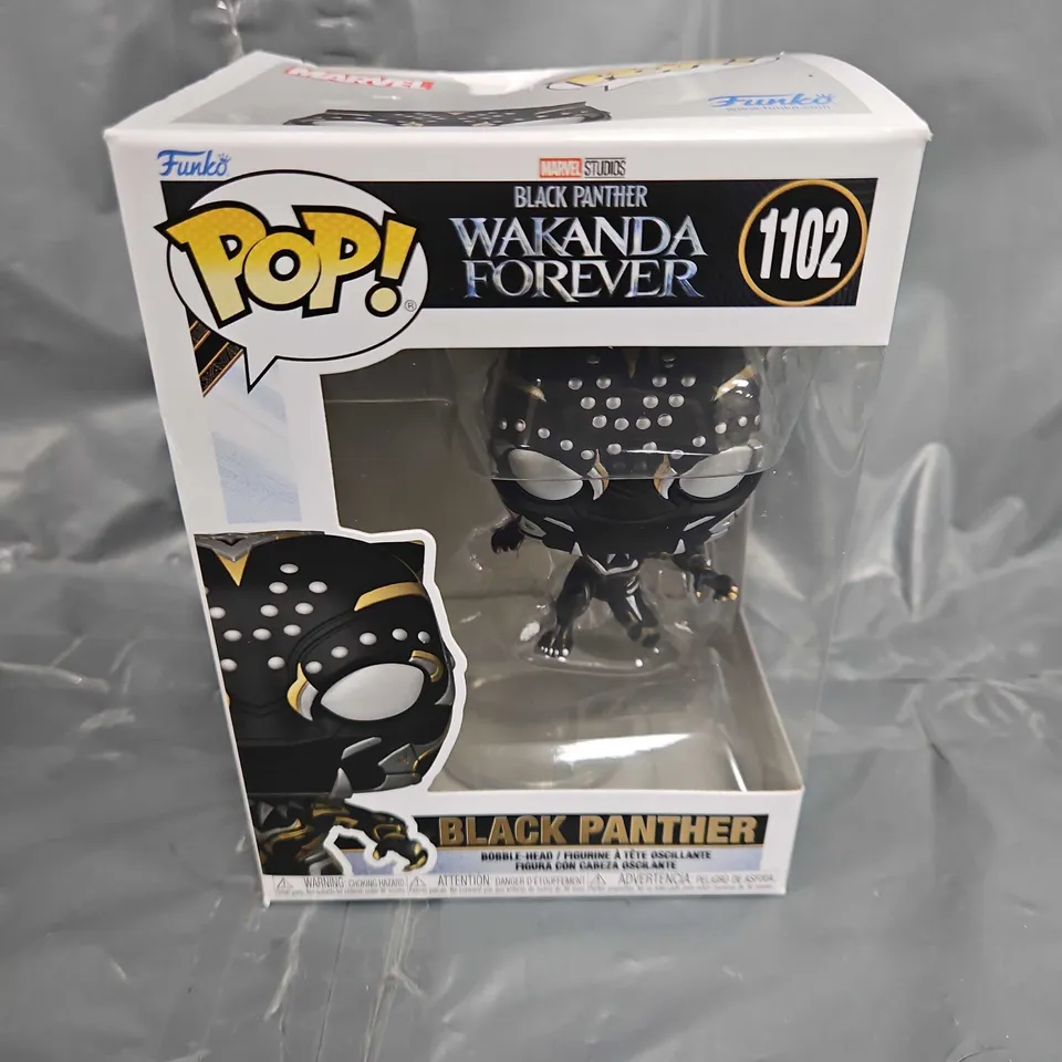 BOXED FUNKO POP MARVEL BLACK PANTHER - 1102