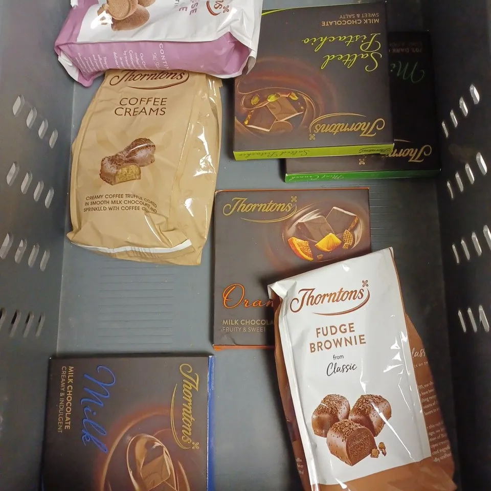 APPROXIMATELY 15 ASSORTED THORNTON'S CHOCOLATE SELECTIONS 
