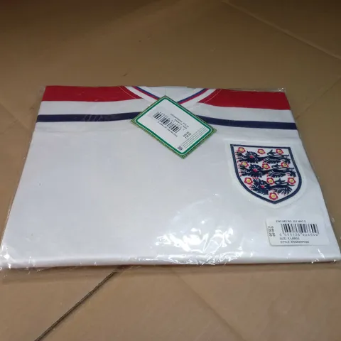 PACKAGED SCORE DRAW OFFICIAL RETRO WHITE/BADGE JERSEY - XLARGE