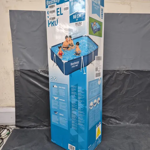 BOXED BESTWAY STEEL PRO 3X2M POOL - COLLECTION ONLY