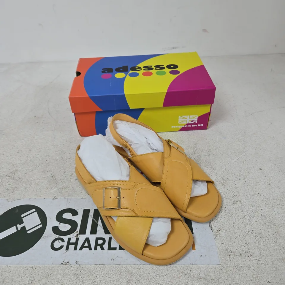 ADESSO ZIVA SAFFRON SANDAL – UK 6 (EU 39)