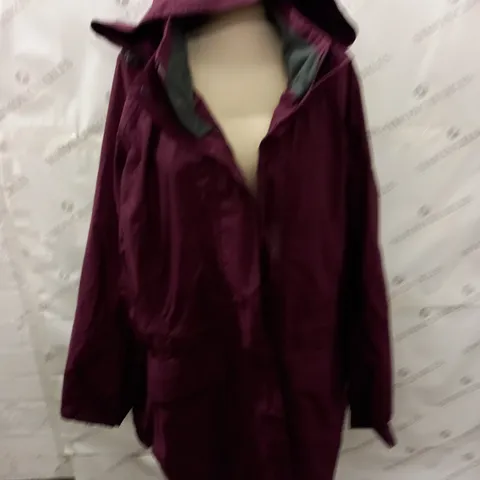 BRASHER GRISEDALE JACKET IN PLUM - 20 W