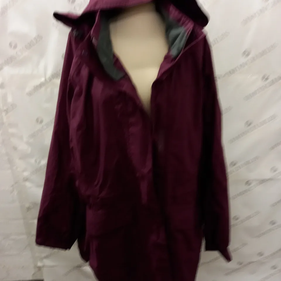 BRASHER GRISEDALE JACKET IN PLUM - 20 W