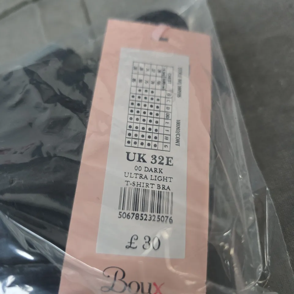 BOUX AVENUE UK 32E DARK ULTRA LIGHT T-SHIRT BRA