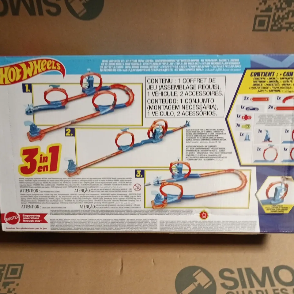 HOT WHEELS TRACK CREATOR 3-IN-1 SPEED KIT – BOXED