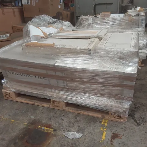 PALLET CONTAINING A LARGE QUANTITY OF BRAND NEW TILES