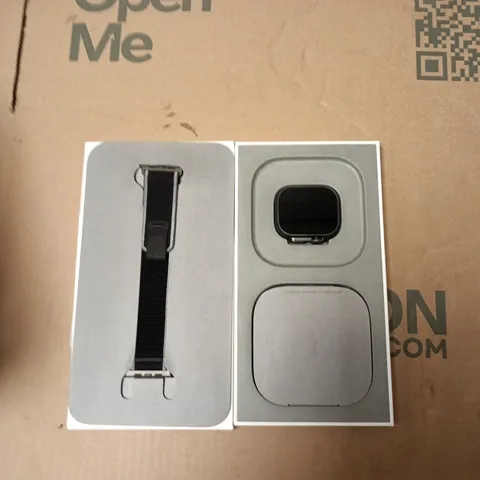 APPLE WATCH ULTRA 3 49MM BLACK TITANIUM WITH BLACK/CHARCOAL SPORT BAND – BOXED